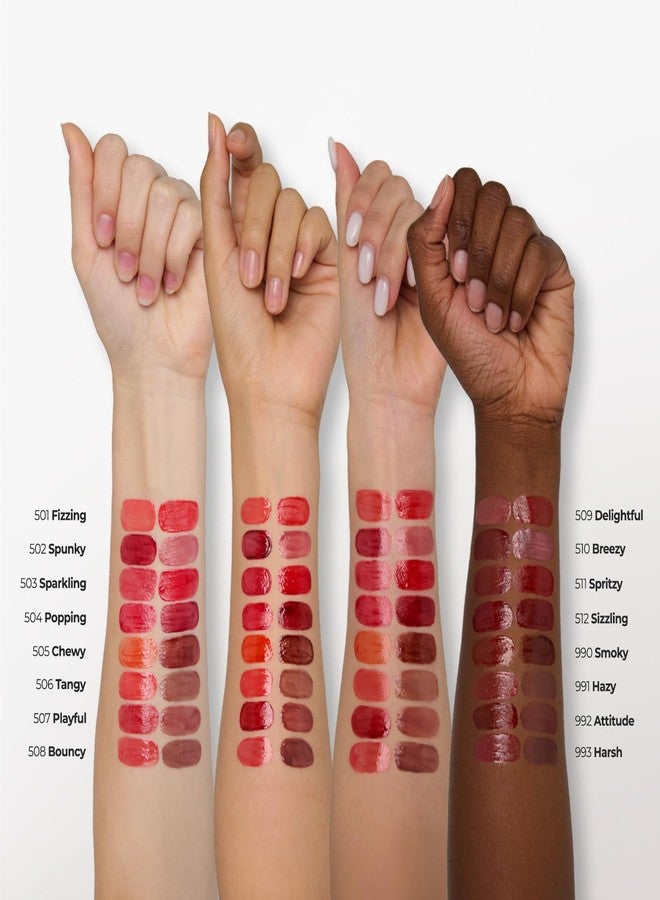 Laka Popping Balloon Lip Stain, 4.5g/0.15oz, Glossy Plumping Lip Tint, Moisturizing, Non-Sticky Texture for All-Day Hydration, Vegan, K-Beauty (#991 Hazy) - Image 5